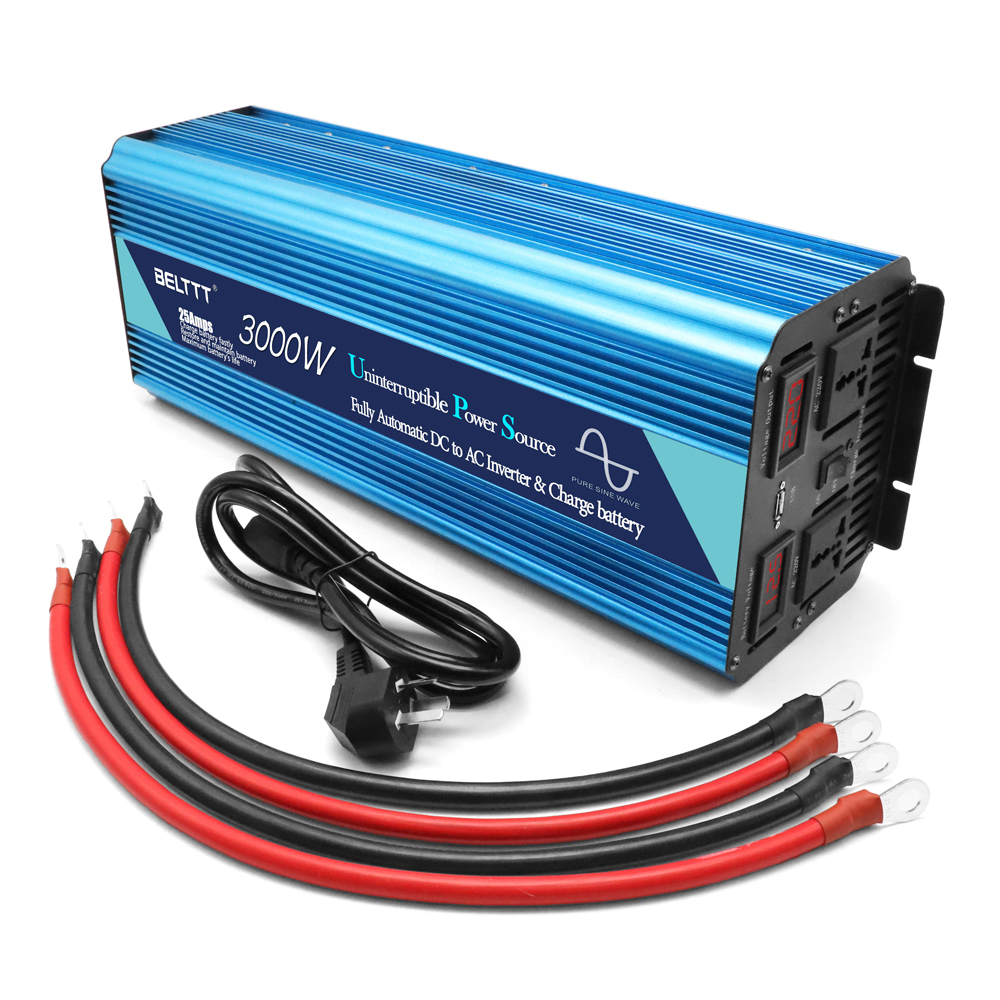 BELTTT 3000W UPS Inversor de onda senoidal pura